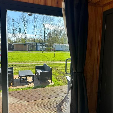 Luxe Tiny House Bij Het Leekstermeer Matsloot Kültér fotó