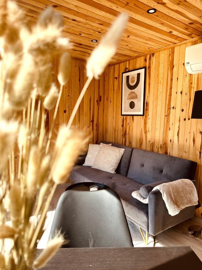 Luxe Tiny House Bij Het Leekstermeer Matsloot Kültér fotó