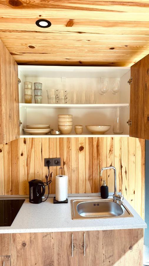 Luxe Tiny House Bij Het Leekstermeer Matsloot Kültér fotó